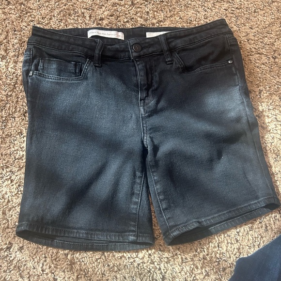 Pilcro and the Letterpress Jean Shorts - Picture 4 of 10